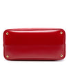 Secondhand Prada Medium Saffiano Vernice Double Satchel