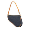 Secondhand Dior Mini Denim Saddle Pochette