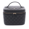 Chanel CC Quilted Caviar Vanity Bag Secondhand