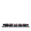 Saint Laurent Canvas Striped Uptown Pouch Secondhand