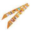 Hermès Story Silk Twilly Scarf Secondhand