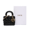 Dior Mini Lambskin Cannage Lady Dior Secondhand