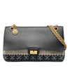 Chanel Smooth Calfskin and Knit Reissue 2.55 Medallion Nude Double Flap 226 Secondhand