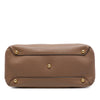 Burberry Medium Calfskin and House Check Banner Satchel Secondhand