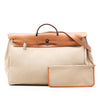 Hermès Toile and Vache Hunter Herbag Zip Cabine 50 Secondhand