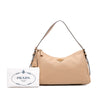 Prada Large Leather Aimee Shoulder Bag Secondhand