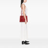 Prada Soft Calf Trimmed Saffiano Lux Satchel Secondhand