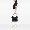 Burberry Tonal Check Nylon Shoulder Bag Secondhand