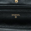Chanel CC Quilted Caviar Wallet on Chain Secondhand