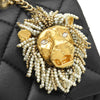 Chanel Mini Rectangular Classic Lambskin Lion Charm Top Handle Flap Secondhand