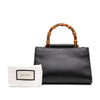 Gucci Mini Nappa Bamboo Web Nymphaea Top Handle Bag Secondhand