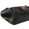 Chanel Glazed Quilted Aged Calfskin So Black Reissue 2.55 Double Flap 226 Secondhand
