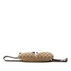 Gucci GG Canvas Double Pocket Belt Bag Secondhand