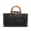Gucci Medium Calfskin Bamboo Shopper Satchel Secondhand