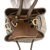 Secondhand Gucci Small GG Supreme Ophidia Web Bucket Bag