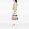 Celine Medium Bicolor Leather Edge Handbag Secondhand