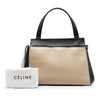 Celine Medium Bicolor Leather Edge Handbag Secondhand