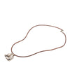 Secondhand Hermès Palladium Plated Horse Head Pendant Necklace