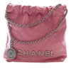 Chanel Mini Shiny Calfskin 22 Handbag Secondhand