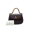 Gucci Small Calfskin Bamboo Top Handle Flap Secondhand