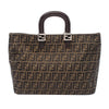 Fendi Large Zucca Canvas Twins Tote Secondhand