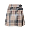 Secondhand Burberry Pleated Mini Skirt - '10s