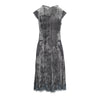 Secondhand Moschino Cheap and Chic Velvet Midi Dress - '00s