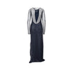 Secondhand Gianfranco Ferré Mesh Shimmer Long Dress - '00s