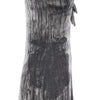 Secondhand Moschino Cheap and Chic Velvet Midi Dress - '00s