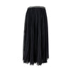 Secondhand Prada Stone Embellished Pleated Skirt - '10s