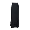 Secondhand Moschino Couture Layered Ruched Long Skirt - '90s
