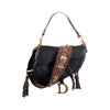 Secondhand Dior Leather Medium Saddle Bag - '10s