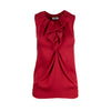 Secondhand Moschino Ruffle Neck Top - '00s