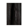 Secondhand Dolce & Gabbana Long Leather Jacket with Fur - '00s