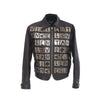 Secondhand Collection Privée Leather Biker Jacket with Metal Applications - '10s