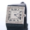 Secondhand Cartier 1920s Art Deco Diamond-Set Rectangular Watch