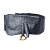 Secondhand Dior Saddle Corset Belt Pouch Black - '10s