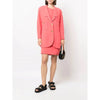 Secondhand Chanel Salmon Pink Wool Dress Suit - '80s