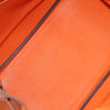 Hermes Birkin Handbag Orange Togo with Palladium Hardware