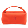 Hermès Large Toile Bride A Brac Case Secondhand