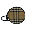 Secondhand Burberry Haymarket Check Canvas Boston Bag