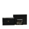 Chanel CC Calfskin Passport Cover Secondhand