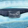 Dior Medium Denim Cannage Acrylic Handles Lady Dior Secondhand