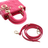 Dior Mini Lambskin Cannage Lady Dior Secondhand
