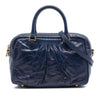 Miu Miu Vitello Lux Pleated Satchel Secondhand