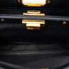Fendi Medium Leather Lace Up Peekaboo Iconic Satchel Secondhand