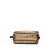 Burberry Haymarket Check Coated Canvas Satchel Secondhand