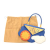 Hermès Limited Edition Mini Courchevel Sun and Cloud Handbag Secondhand