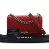 Chanel Old Medium Quilted Caviar Boy Flap Secondhand