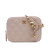 Secondhand Chanel CC Quilted Lambskin Pearl Crush Camera Bag